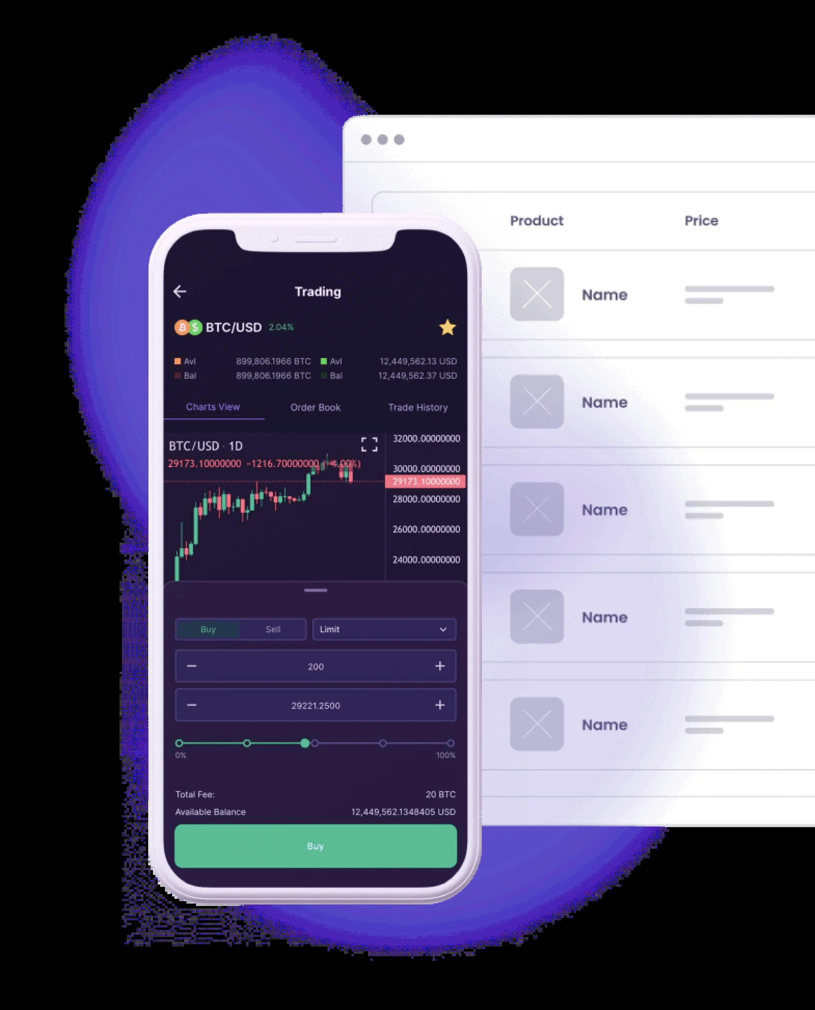 Mobile-Application-For-Crypto-Exchange